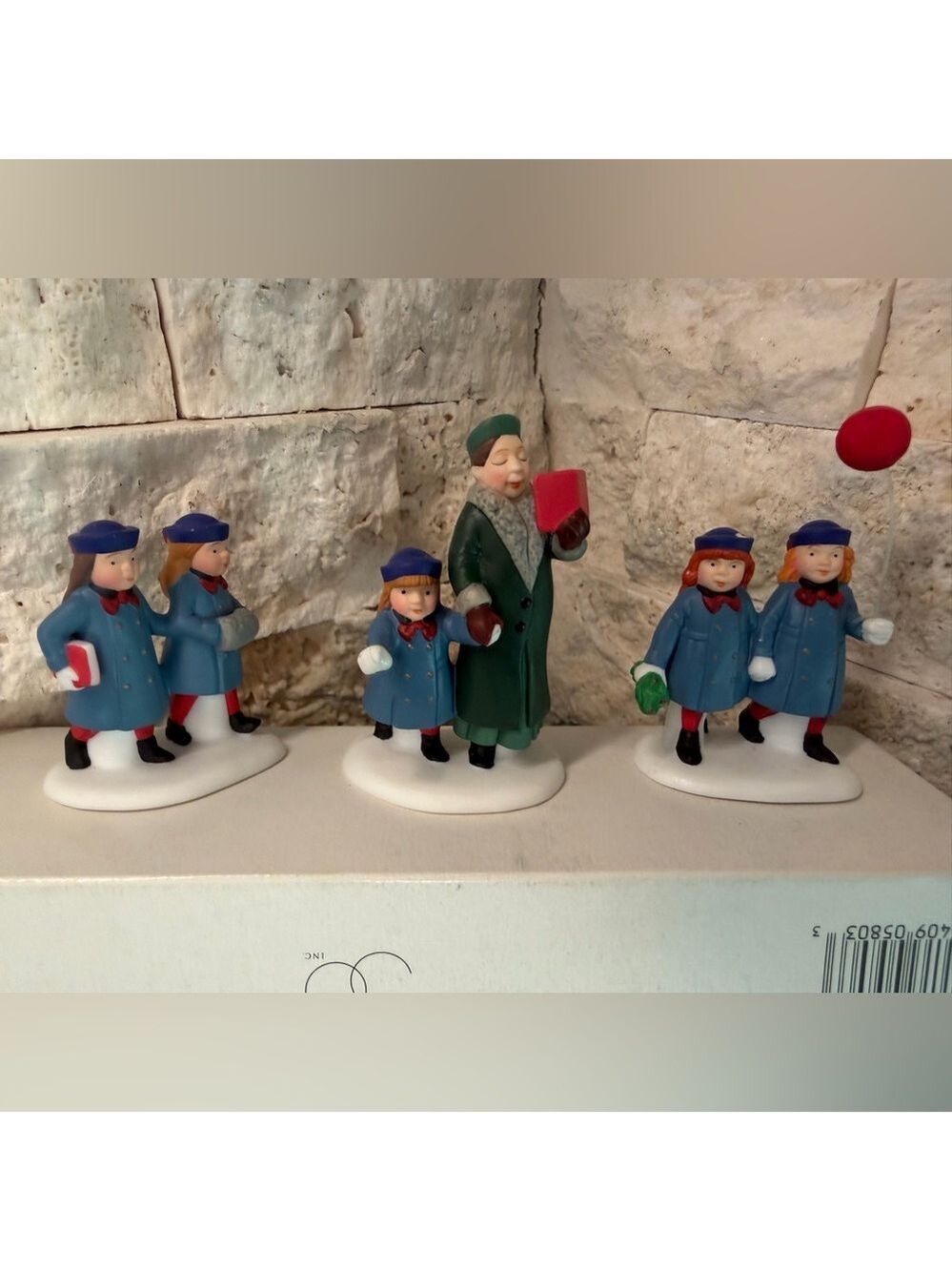 Dept 56 Holiday Field Trip - Set of 3 - Heritage Village #5885-8 Boxed Vintage